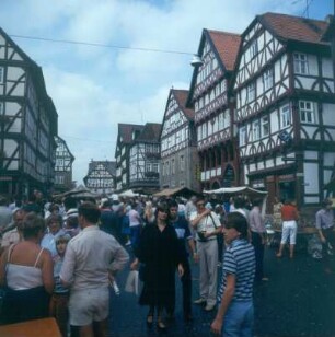 Fritzlar. Straßenfest auf dem Marktplatz