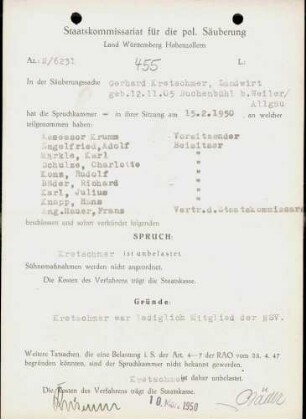 Kretschmer, Gerhard