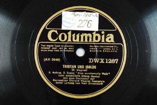 Tristan und Isolde : 2. Aufzug, 3. Szene: "Dies wundervolle Weib" / (R. Wagner)