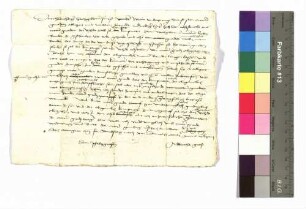 Schreiben Graf Albrecht von Hohenlohe an den Pfalzgrafen.