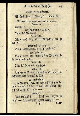 Eilfter Auftritt. - Siebenzehnter Auftritt.