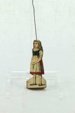 Wilhelm Bendow / Papiertheater / Spielfigur / Gretel, aus dem Märchen Hänsel und Gretel