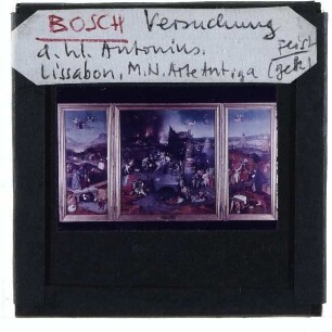 Bosch, Die Versuchung des heiligen Antonius (Lissabon, MNAA 1498 Pint)