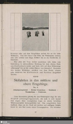 Skifahrten in das mittlere und obere Erzgebirge