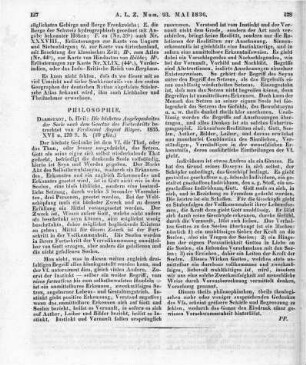 Ritgen, F. A. M. F. v.: Die höchsten Angelegenheiten der Seele nach dem Gesetze des Fortschritts betrachtet. Darmstadt: Heil 1835