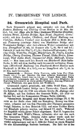 IV. Umgebung von London.