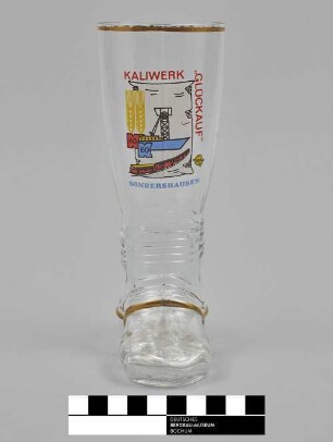 Glasstiefel "Kaliwerk Glückauf Sondershausen"
