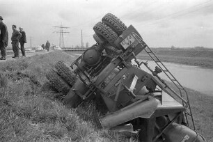 Unfall im Raffineriegelände.
