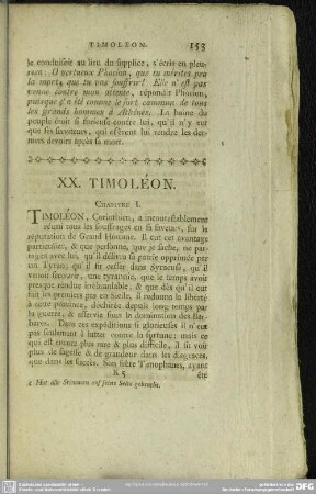 XX. Timoléon