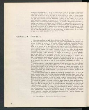 Granada (1919 - 1936)