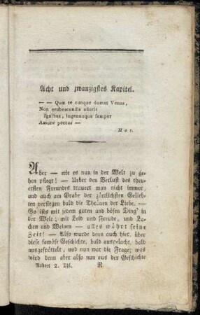 Acht und zwanzigstes Kapitel.
