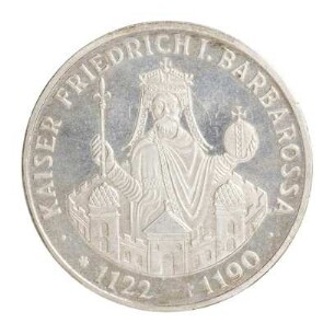Münze, 10 Deutsche Mark, 1990