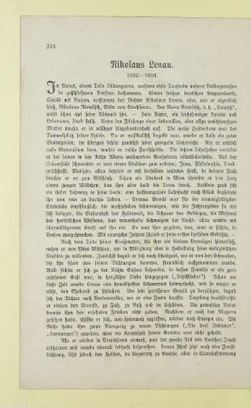 Nikolaus Lenau. 1802 - 1850
