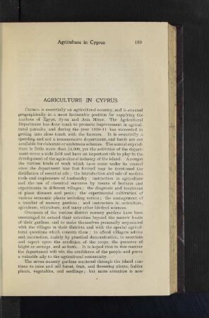 Agriculture in Cyprus