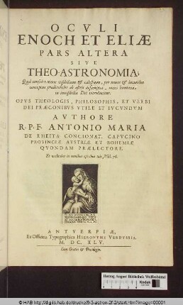 ... Quâ consideratione visibilium & cælestium, per nouos & iucundos conceptus prædicabiles ab astris desumptos, mens humana, in inuisibilia Dei introducitur ...