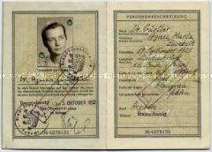 Reisepass der Bundesrepublik Deutschland - Personenkonvolut