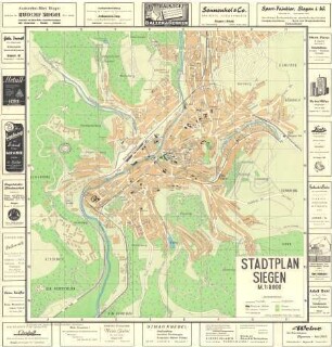 Stadtplan Siegen