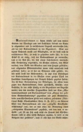 Der Rationalismus