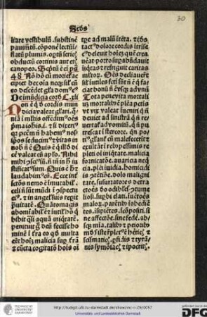 De immunditia cordis.