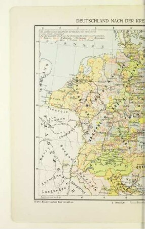 Deutschland nach der Kreiseinteilung (XVI. Jahrhundert)