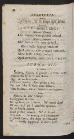 Scena XII. = Zwölfter Auftritt