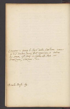 Ponit quae sint principales in Cantione partes: & quod Stantia in Cantione principalior pars est.