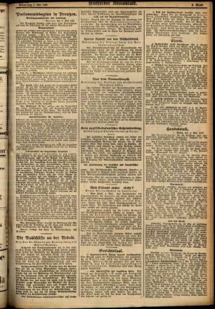 Zweite Ausgabe vom Donnerstag, den 05. Mai 1927.