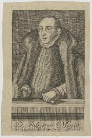 Bildnis des Johann Major