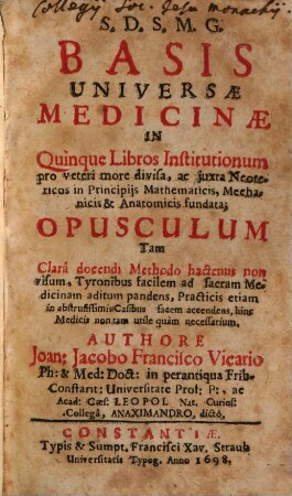 Basis universae medicinae