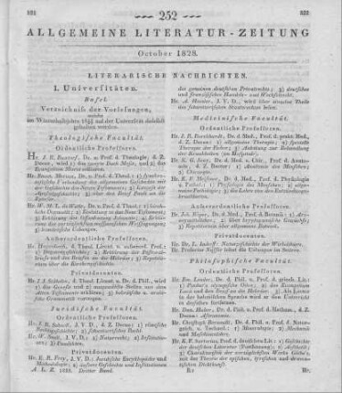 Literarische Nachrichten