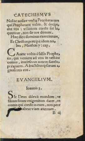 Evangelium.