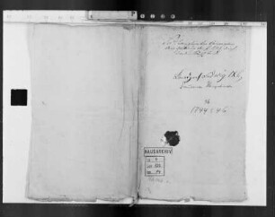 Preußische Kriegsdienste des Erbprinzen Ludwig [IX.]
