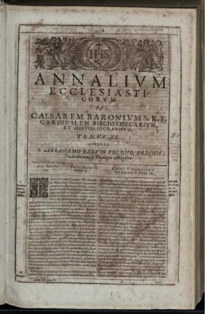 Anno Christi 1534. Pauli Papae III. Anno 1. Caroli V. Imperatoris Romanorum Anno 14