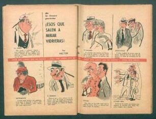 ¡Esos que salen a mirar vidrieras! - [Cómic] : De la fauna porteña