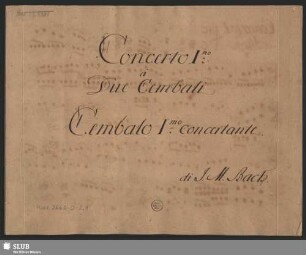 Cembalo I. concertante
