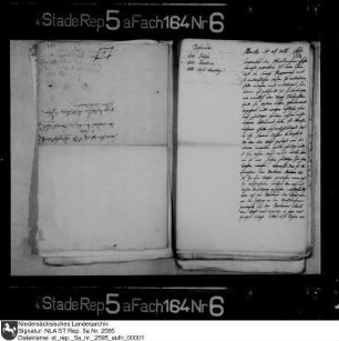 Memoriale, Verordnungen und Ausschreiben in Kontributionssachen