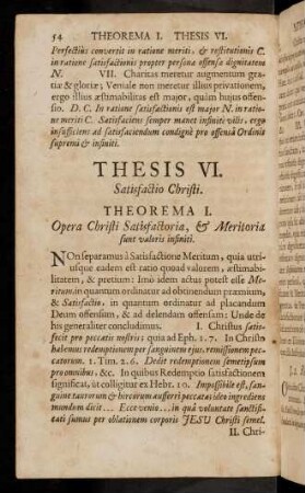 54-65, Thesis VI