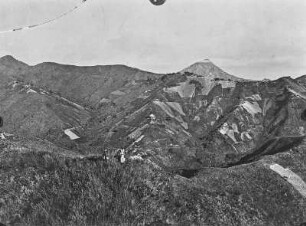 Ackerflächen : Ackerflächen an den Hängen der Livingstone-Berge