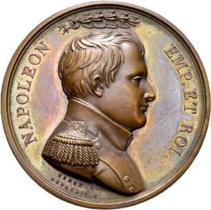 Medaille auf die Schlacht bei Wurschen 1813