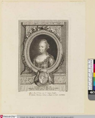 Marie Thérèse Impératrice Douairière, Reine de Hongrie et de Bohême, Mère de Marie-Antoinette, Reine de France