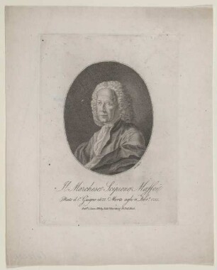 Bildnis des Scipione Maffei