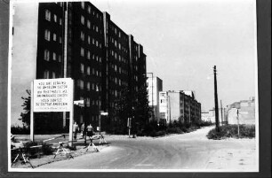 Berlin: Sektorengrenze; Kommandantenstraße [Reproduktion]
