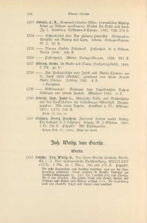 Werke (Nr. 1262 - 1312)