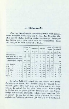 13. Stellenwechsel