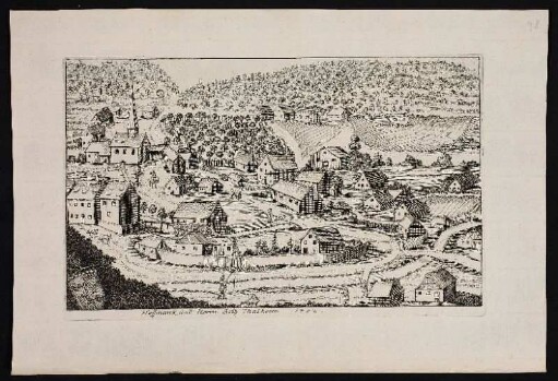 Hoffmarck und Herrn Sitz Thalheim 1702. - Ehemaliger Herrensitz Thalheim, Happurg-Thalheim