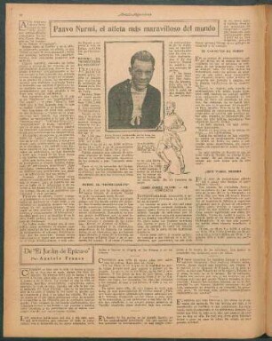 Paavo Nurmi, el atleta más maravilloso del mundo