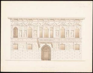 Palazzo, Verona (?): Ansicht