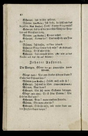 Zehnter Auftritt. - Vierzehnter Auftritt.