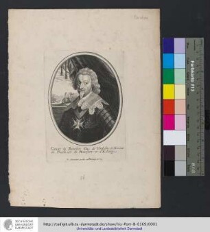 Cæsar de Bourbon Duc de Vendosme de Mercoeur de Oenthieure de Beaufort et d'Estampes / B. Moncornet excudit auec Priuilege du Roy