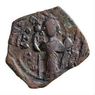 Münze, Follis, 641 / 642